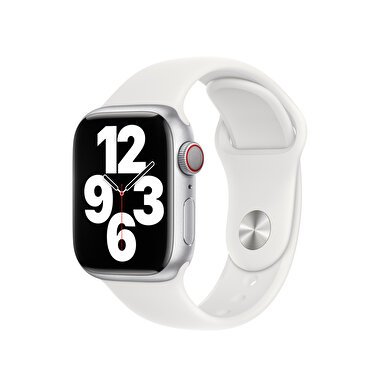 Apple Watch 41mm White Spor Kordon MP6V3ZM/A