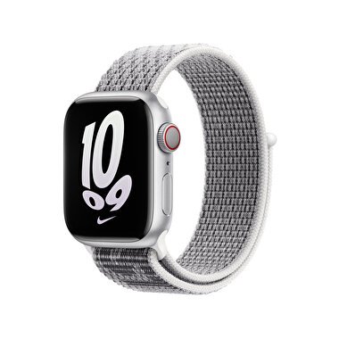 Apple Watch 41mm Summit White/Black Nike Spor Kord MPHV3ZM/A