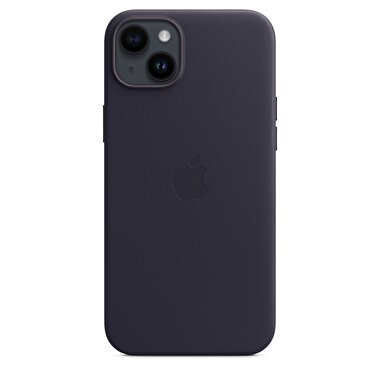 iPhone 14 Plus için MagSafe özellikli Deri Kılıf - Mürekkep Moru MPPC3ZM/A