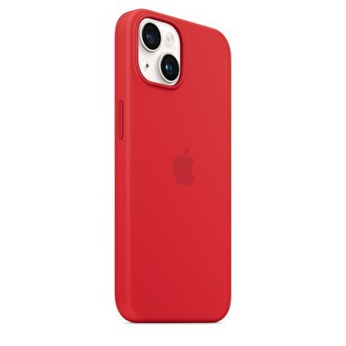 iPhone 14 için MagSafe özellikli Silikon Kılıf - (PRODUCT)RED MPRW3ZM/A