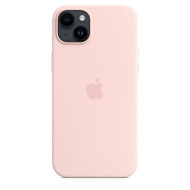 iPhone 14 Plus için MagSafe özellikli Silikon Kılıf - Puslu Pembe MPT73ZM/A