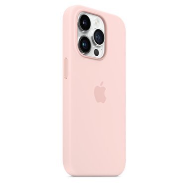 iPhone 14 Pro için MagSafe özellikli Silikon Kılıf - Puslu Pembe MPTH3ZM/A