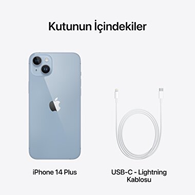 Apple iPhone 14 Plus 512GB Mavi  MQ5G3TU/A