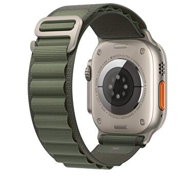 Apple Watch 49 mm Yeşil Alpine Loop - Küçük Boy  MQE23ZM/A