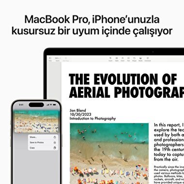 TEŞHİR - MacBook Pro 14 inc M3 Pro 11CPU 14GPU 18GB 512GB Uzay Siyahı  MRX33TU/A