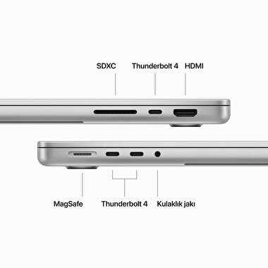 MacBook Pro 14 inc M3 Pro 12CPU 18GPU 18GB 1TB Gümüş  MRX73TU/A