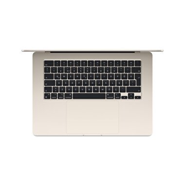 TEŞHİR - MacBook Air 15 inç M3 Çip 8CPU 10GPU 8GB Bellek 256GB SSD Yıldız Işığı MRYR3TU/A
