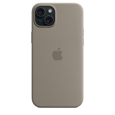 Apple iPhone 15 Plus için MagSafe özellikli Silikon Kılıf - Kil Rengi MT133ZM/A