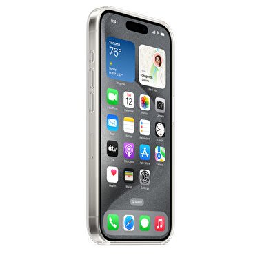 Apple iPhone 15 Pro için MagSafe özellikli Şeffaf Kılıf  MT223ZM/A