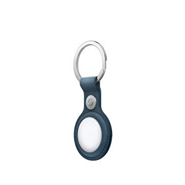 AirTag FineWoven Key Ring - Pacific Blue MT2K3ZM/A