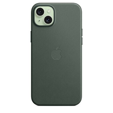 Apple iPhone 15 Plus için MagSafe özellikli Mikro Dokuma Kılıf - Kermes Meşesi MT4F3ZM/A