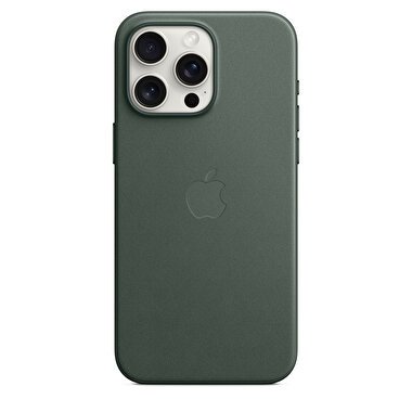 Apple iPhone 15 Pro Max için MagSafe özellikli Mikro Dokuma Kılıf - Kermes Meşesi MT503ZM/A