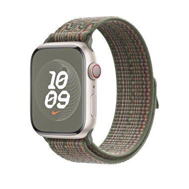 45 mm Sekoya/Turuncu Nike Spor Loop MTL63ZM/A