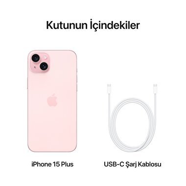 Apple iPhone 15 Plus 512GB Pembe  MU1J3TU/A