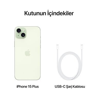Apple iPhone 15 Plus 512GB Yeşil  MU1Q3TU/A