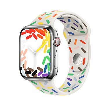 45 mm Pride Edition Spor Kordon - M/L MUQ43ZM/A