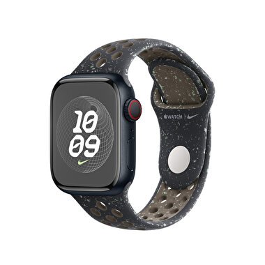 41 mm Gece Siyahı Nike Spor Kordon - S/M MUUN3ZM/A