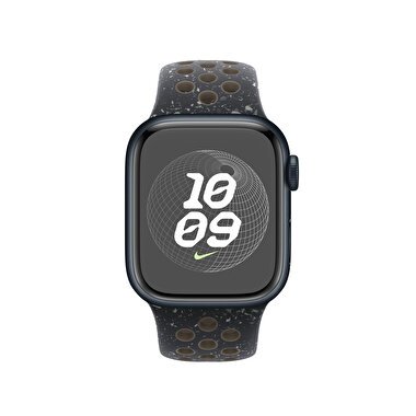 41 mm Gece Siyahı Nike Spor Kordon - S/M MUUN3ZM/A