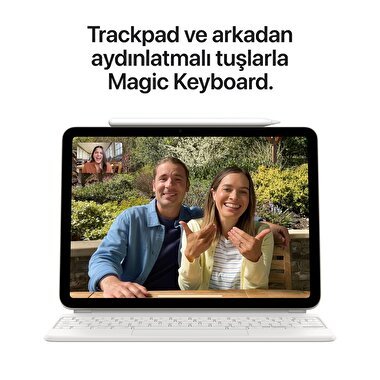 Apple 13 inç iPad Air M2 Wi-Fi + Cellular 128GB Mor  MV6U3TU/A