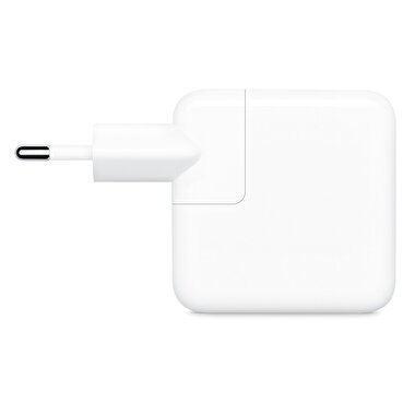 35 W Çift USB-C Bağlantı Noktalı Güç Adaptörü MW2K3TU/A