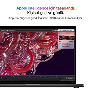 MacBook Pro 14 inç M4 Çip 10CPU 10GPU 16GB Bellek 1TB SSD  Uzay Siyahı  MW2V3TU/A