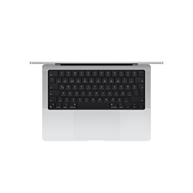 MacBook Pro 14 inç M4 Çip 10CPU 10GPU 16GB Bellek 512GB SSD Gümüş MW2W3TU/A
