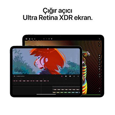 Apple 11 inç iPad Pro M4 WiFi 1TB Nano-texture Cam Gümüş  MWR73TU/A