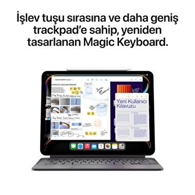 Apple 11 inç iPad Pro M4 WiFi 1TB Nano-texture Cam Gümüş  MWR73TU/A