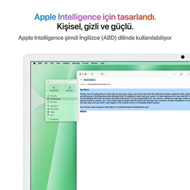 Apple iMac 24inc Retina 4.5K, M4 10-core CPU, 10-core GPU, 16GB Bellek, 256GB SSD, Yeşil - MWUY3TU/A MWUY3TU/A