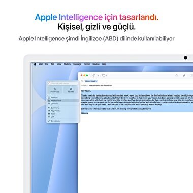 Apple iMac 24inc Retina 4.5K, M4 10-core CPU, 10-core GPU, 16GB Bellek, 256GB SSD, Mavi - MWV13TU/A MWV13TU/A