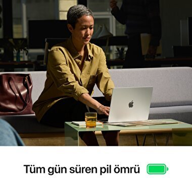 MacBook Pro 14 inç M4 Pro Çip 14CPU 20GPU 24GB Bellek 1TB SSD Uzay Siyahı  MX2J3TU/A
