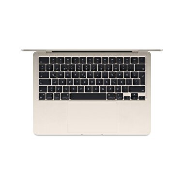 MacBook Air 13 inç M3 Çip 8CPU 10GPU 16GB Bellek 512GB SSD Yıldız Işığı MXCU3TU/A