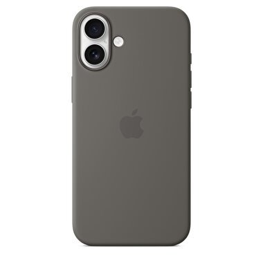 iPhone 16 Plus için MagSafe özellikli Silikon Kılıf - Taş Grisi MYYC3ZM/A