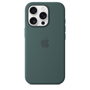 iPhone 16 Pro için MagSafe özellikli Silikon Kılıf - Göl Yeşili MYYR3ZM/A