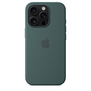 iPhone 16 Pro için MagSafe özellikli Silikon Kılıf - Göl Yeşili MYYR3ZM/A