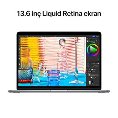MacBook Air 13" M2 8CPU 8GPU 16GB / 256GB Uzay Grisi Z15S00120