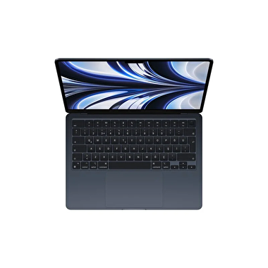 MacBook Air 13 inç M2 Çip  8CPU 10GPU 24GB Bellek 512GB SSD Gece Yarısı  Z1610040N