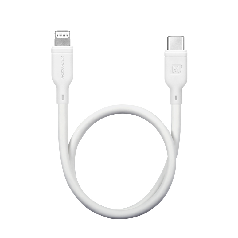 Momax Zero USB-C to Lightning Kablo (30CM) - Beyaz 4894222056756
