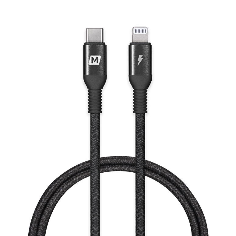 Momax Elite USB-C to Lightning Kablo (1.2m)-Siyah 4894222056893