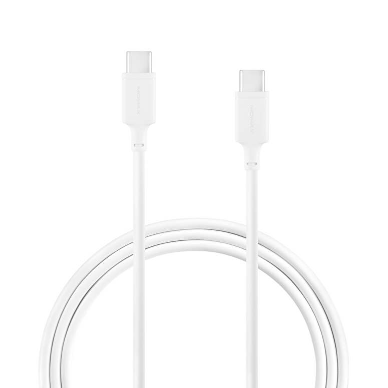 Momax Zero 100W Usb-C to Usb-C 1 M. Kablo - Beyaz 4894222062863