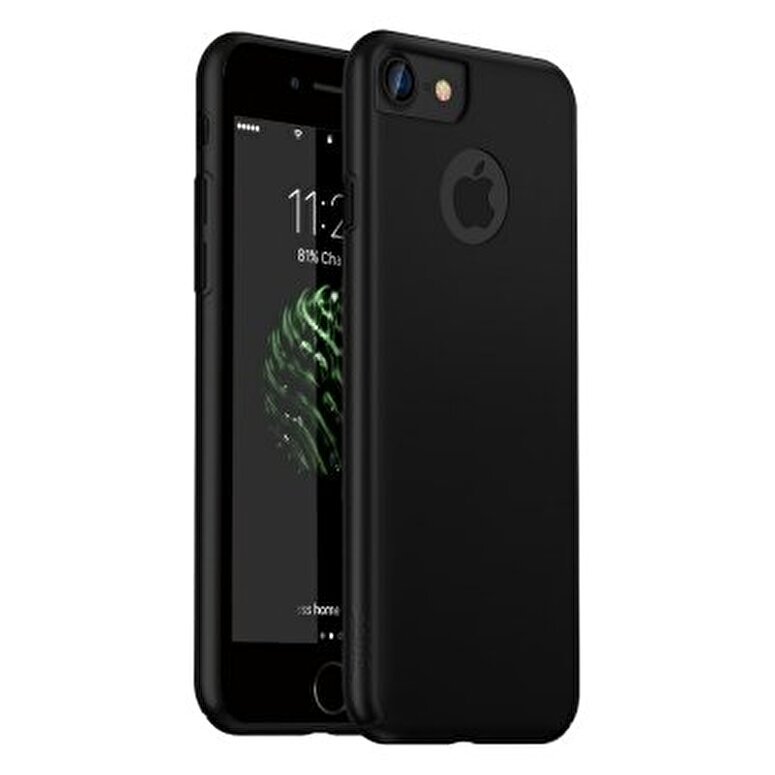 Buff Slim Fit iPhone 8/7 Kılıfı (Mat Siyah) 8809349081105
