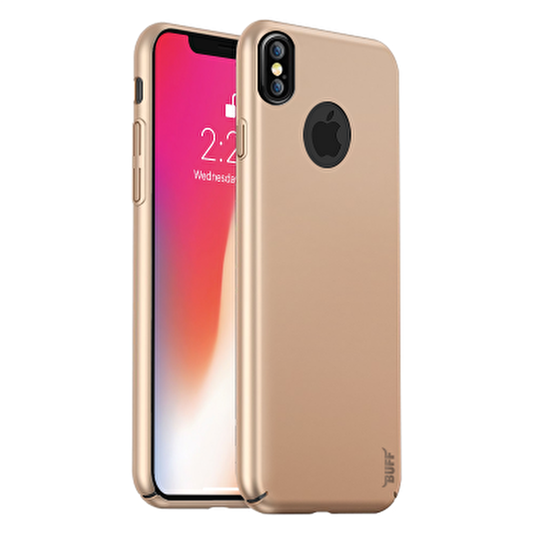 Buff Slim Fit iPhone X - XS Kılıfı (Altın) 6959633408650