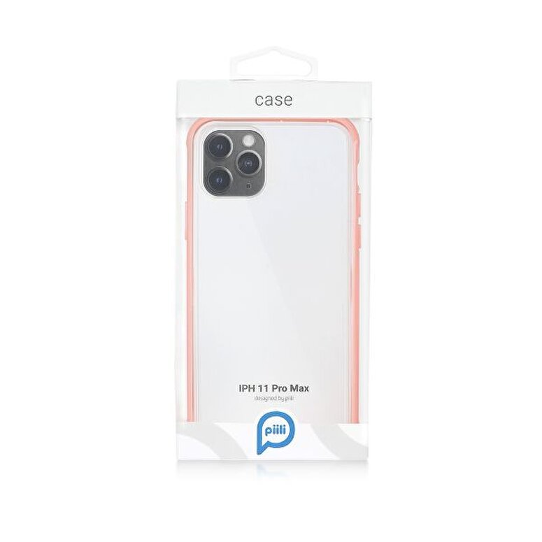 Piili iPhone 11 Pro Max İced Kılıf - Pembe 6944628921351