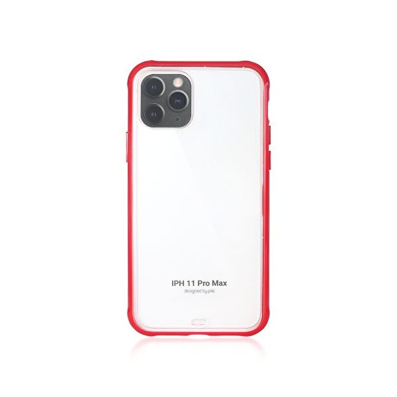 Piili iPhone 11 Pro Max İced Kılıf - Kırmızı 6944628921368