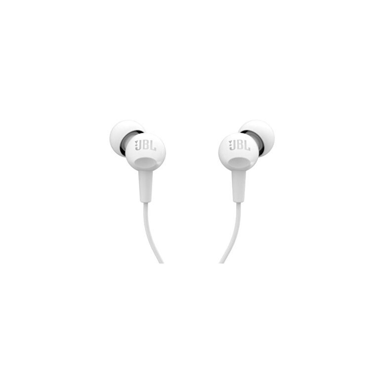 JBL C100SI CT Kulakiçi Kulaklık Beyaz 6925281915437