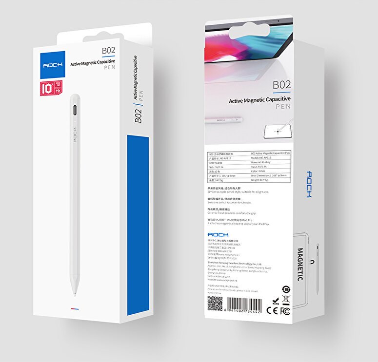 Rock Avuç İçi Reddetmeli Dokunmatik Pencil 6941402734442