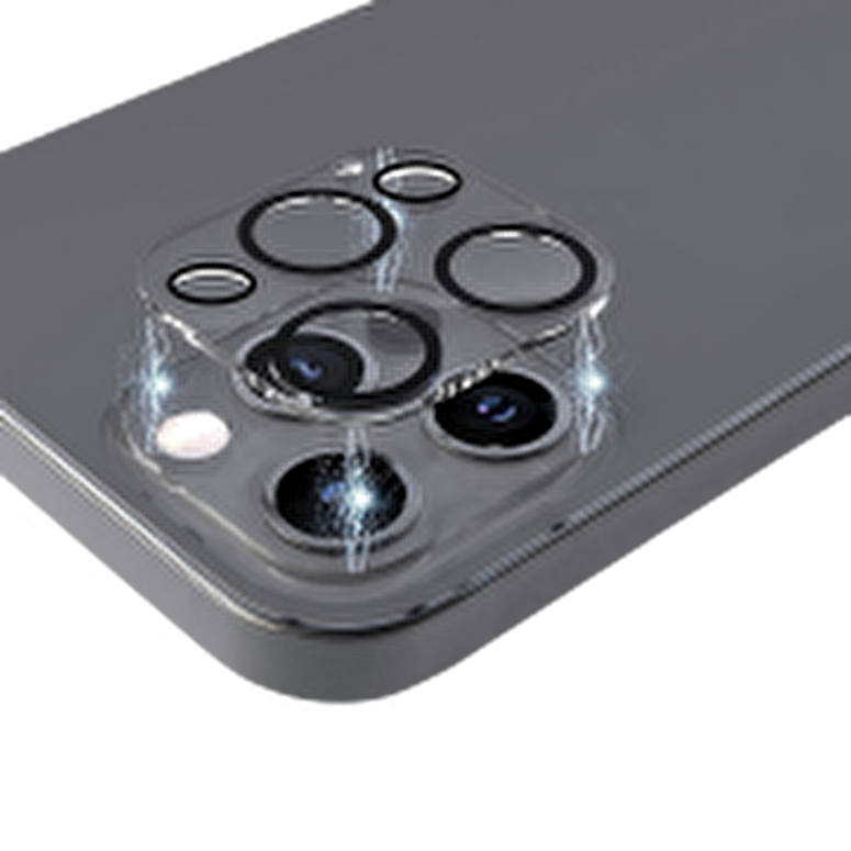 Piili iPhone 13 Pro/ Max Lens Koruyucu - Şeffaf 6944629129770