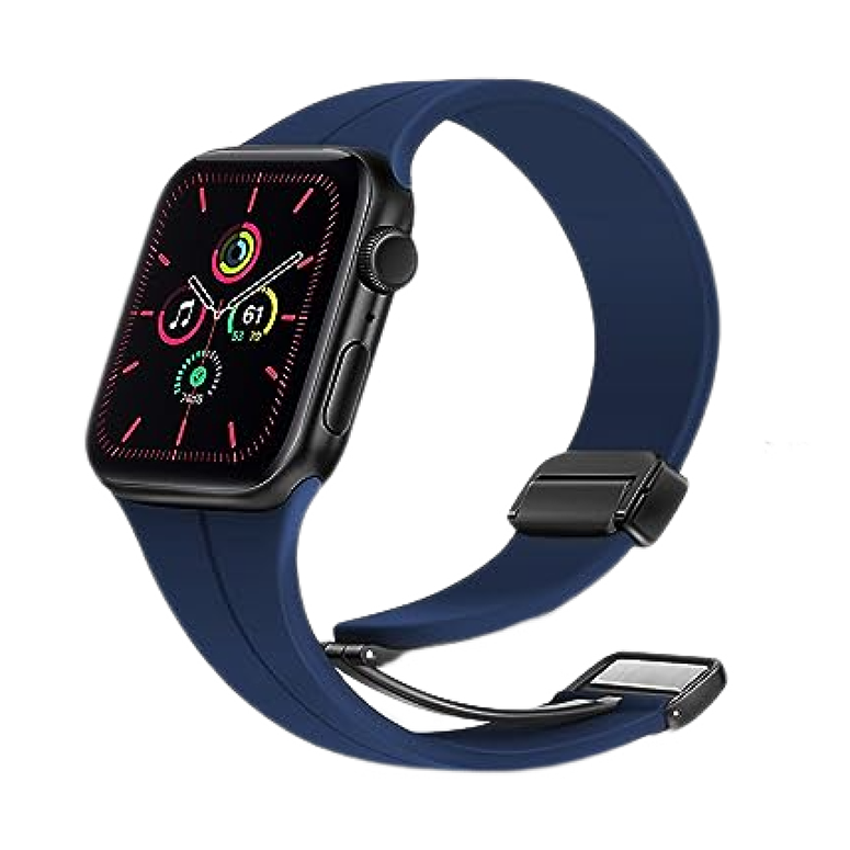 Piili Watch 42-44-45-49 mm Rubber Kayış - Lacivert 6944629154994