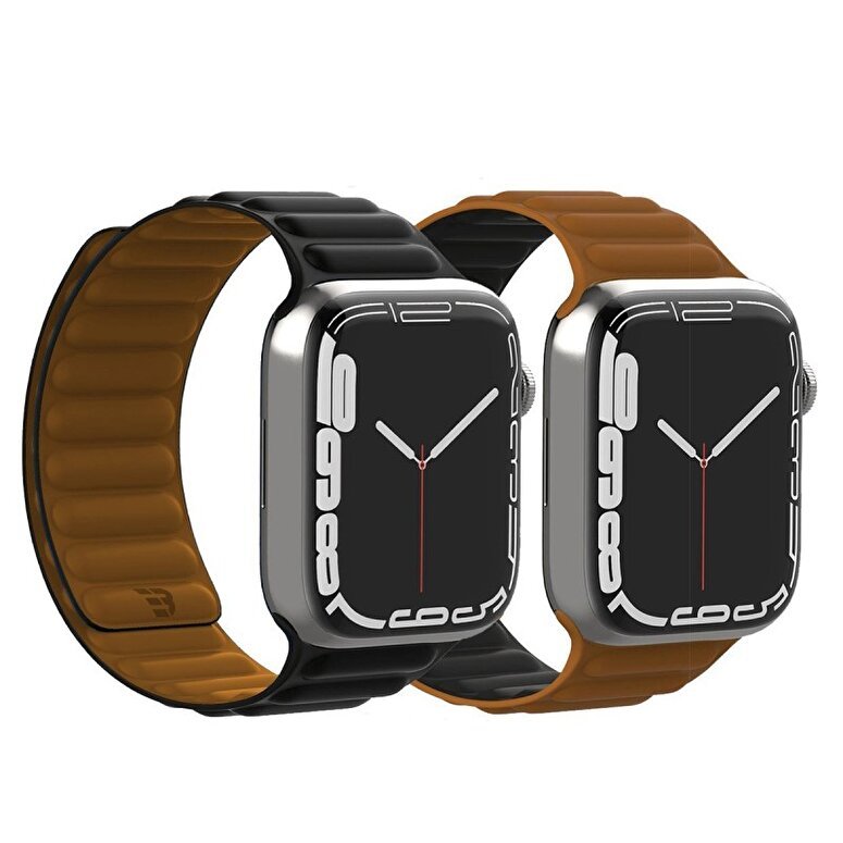 Baykron Manyetik Watch 42/44/45mm Kayış-Kahverengi 6970569822310