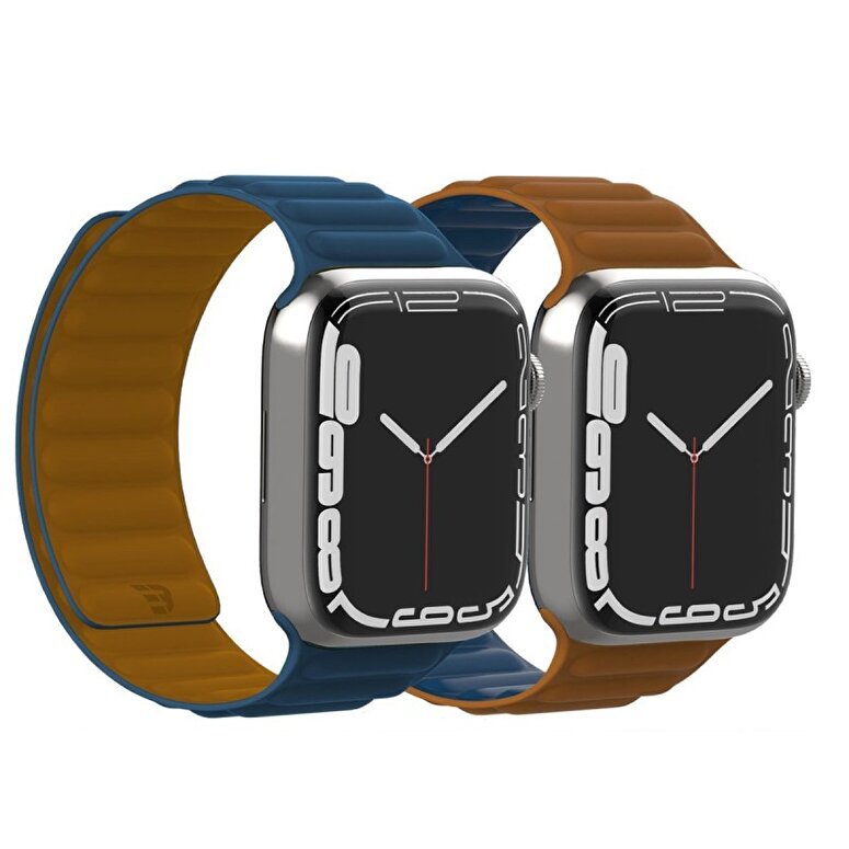 Baykron Manyetik Watch 42/44/45mm Kayış-Mavi 6970569822358